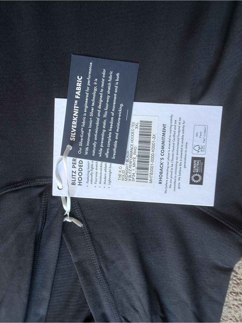 Men’s Rhoback hoodie - Picture 2 of 2